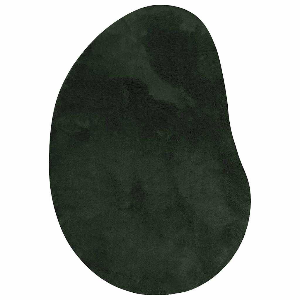 Tapis de Chambre Doux Polyester Antidérapant Lavable en Machine Vert Forêt 80 x 150 cm – ComfortXL Outdoor Living - Image 2