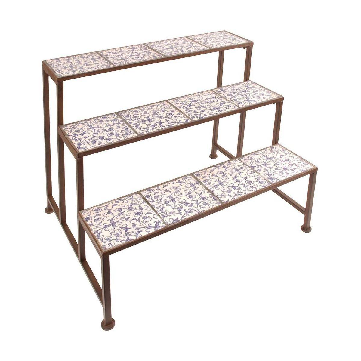 Esschert Design - Etagère en céramique et fer forgé - Image 1