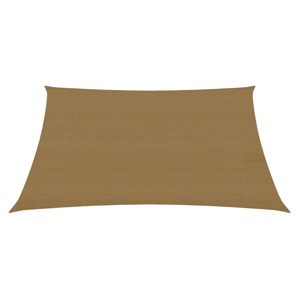 Helloshop26 - Voile d'ombrage 160 g/m² 2,5 x 3 m PEHD taupe - Image 2