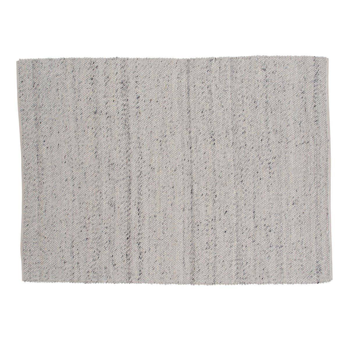 Tapis Déco en Laine "Ganga" 201x303cm Ivoire - Image 1