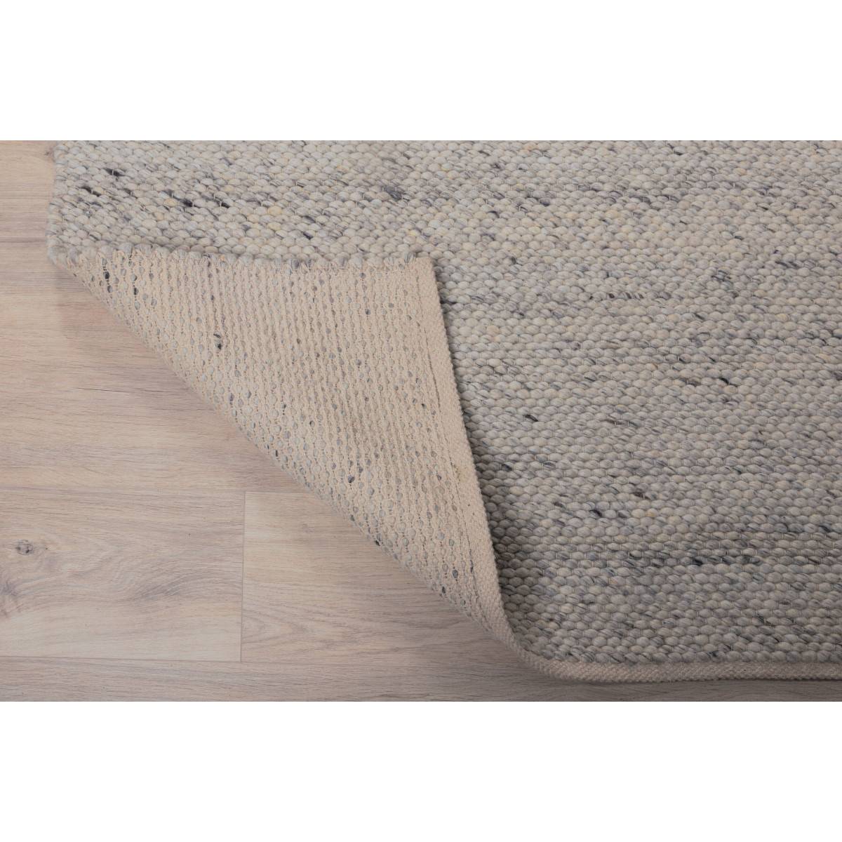 Tapis Déco en Laine "Ganga" 201x303cm Ivoire - Image 7