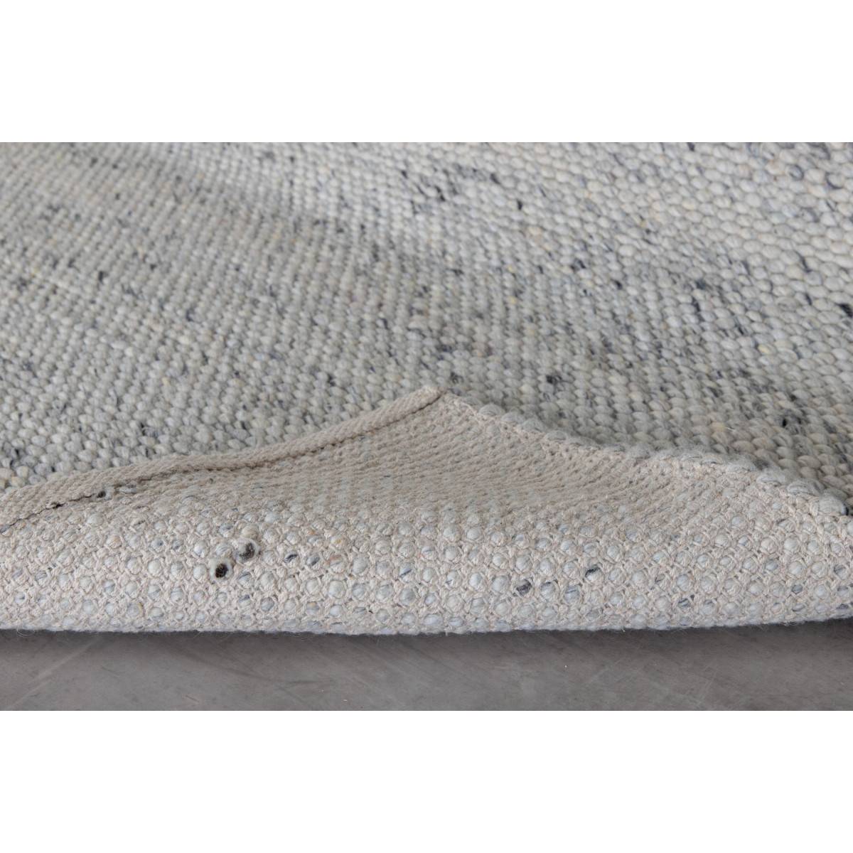 Tapis Déco en Laine "Ganga" 201x303cm Ivoire - Image 5