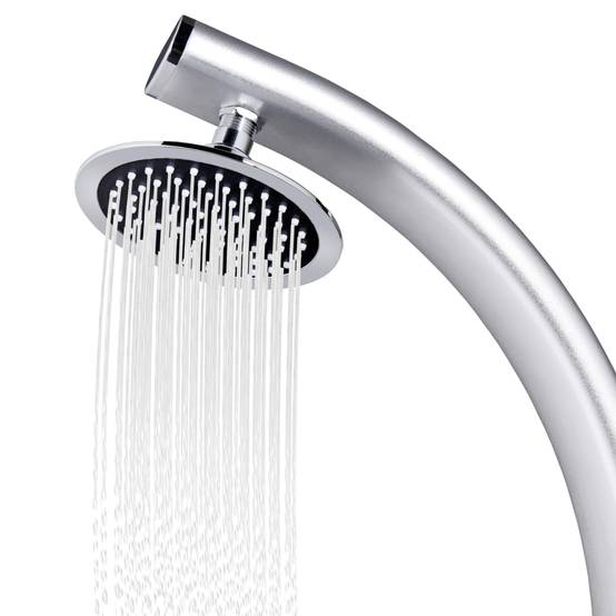 Douche d'exterieur Jean-Claude-Marie Marron 110 X 62 X 5 cm - P87209M - Image 10