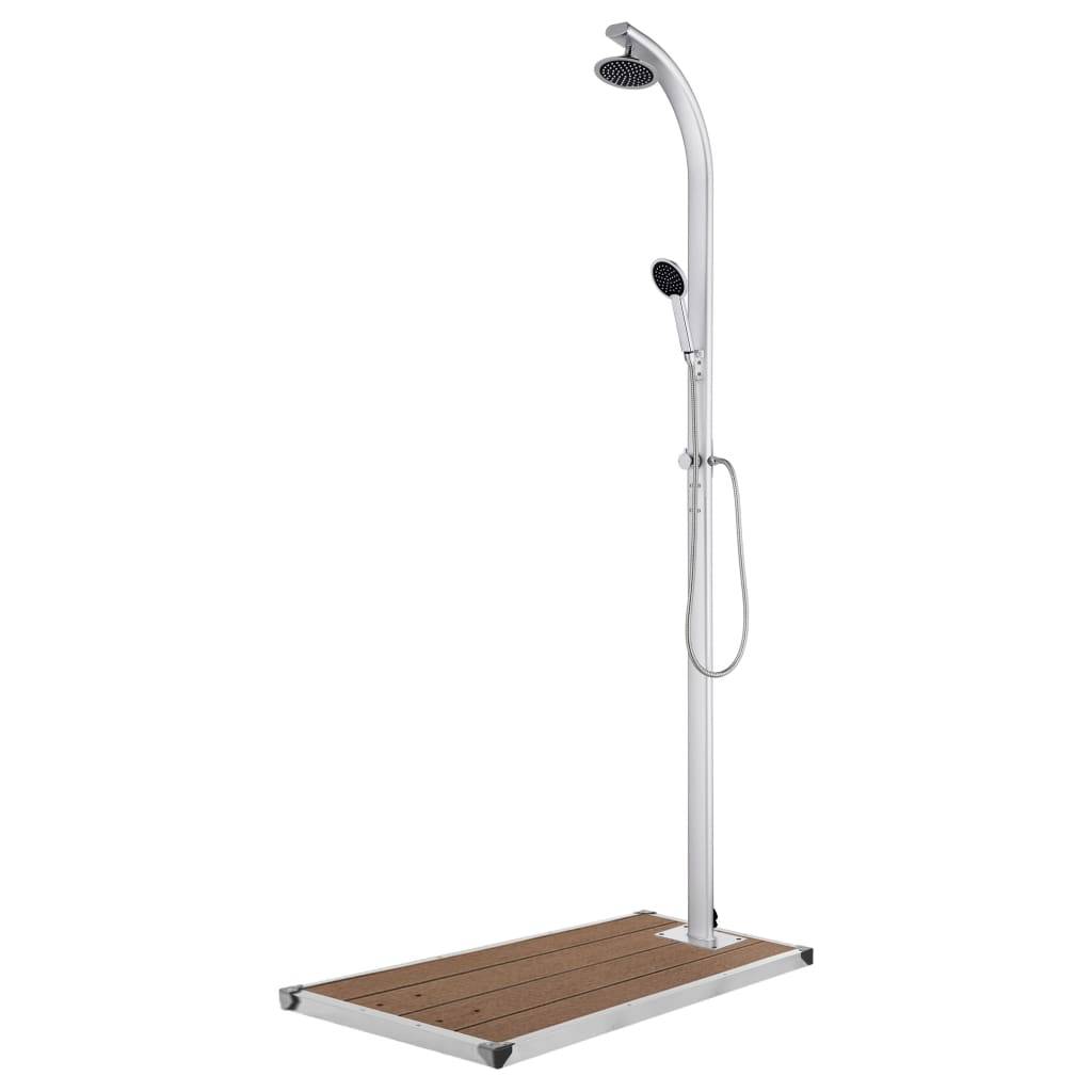 Douche d'exterieur Jean-Claude-Marie Marron 110 X 62 X 5 cm - P87209M - Image 1