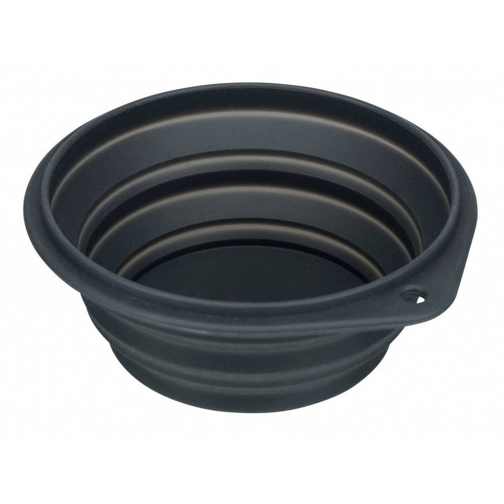 Animallparadise - une Gamelle Écuelle de voyage, 0.5 litre, silicone pliable pour chien -couleur aléatoire. - Image 3