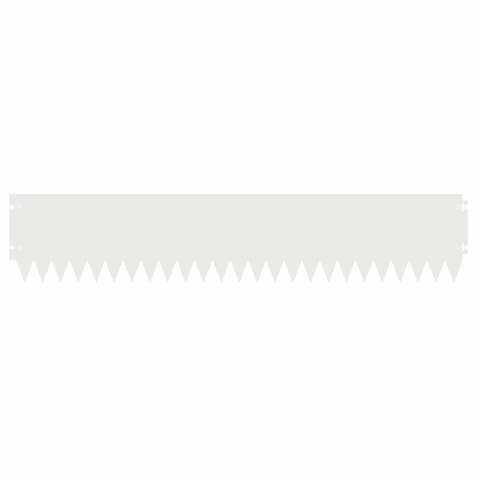 Bordure de pelouse en acier pour allées aménagement flexible 103x20cm 10pcs blanc - ComfortXL Outdoor Living - Image 5