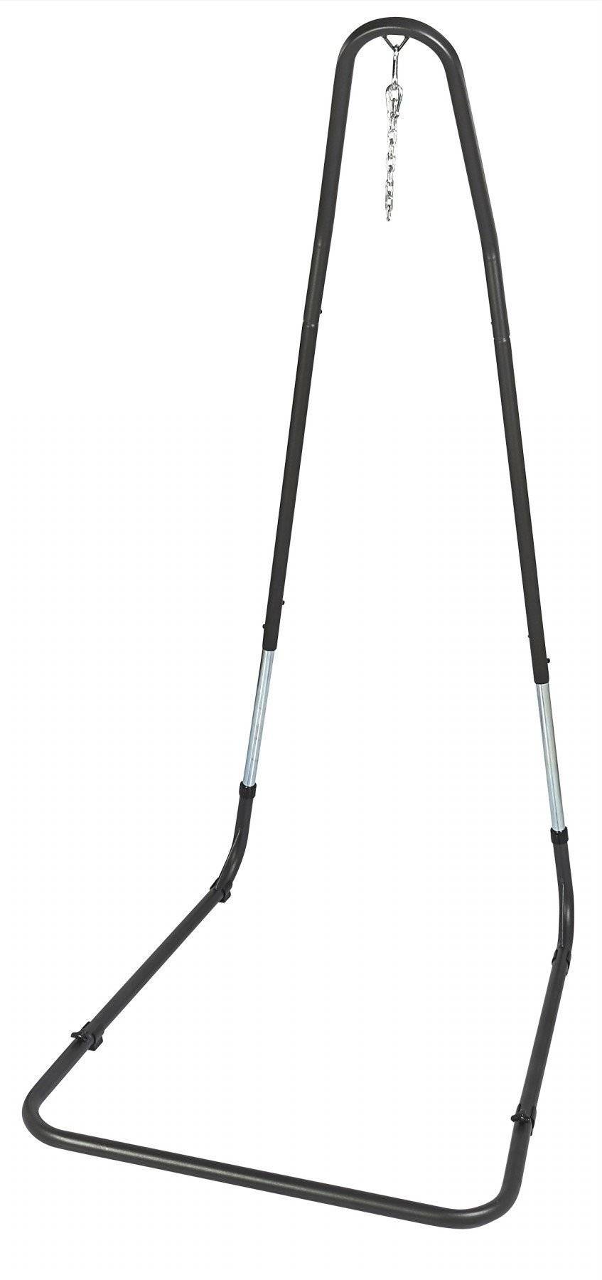 Jobek - Support Métal Sonio Anthracite Réglable pour chaise hamac 115x130x200-240 cm JOBEK - Image 2