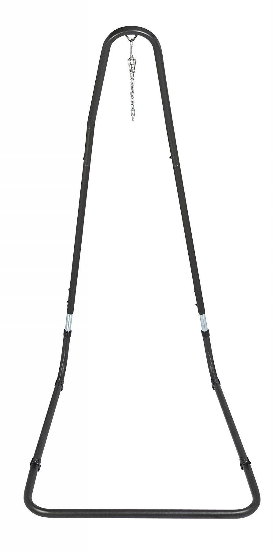Jobek - Support Métal Sonio Anthracite Réglable pour chaise hamac 115x130x200-240 cm JOBEK - Image 1