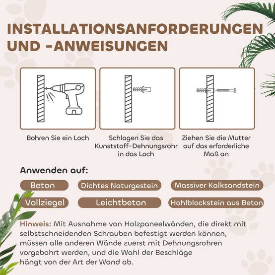 Mur escalade chat panneaux peluche intérieur jeu repos 30x30x96cm gris foncé - ComfortXL Outdoor Living - Image 9