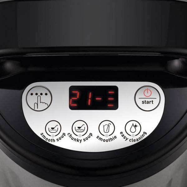 Moulinex - Blender MOULINEX  chauffant MY DAILY SOUP, Robot cuiseur 3 programmes velouté, milkshake, 1,2 L, YY4301FG - Image 2