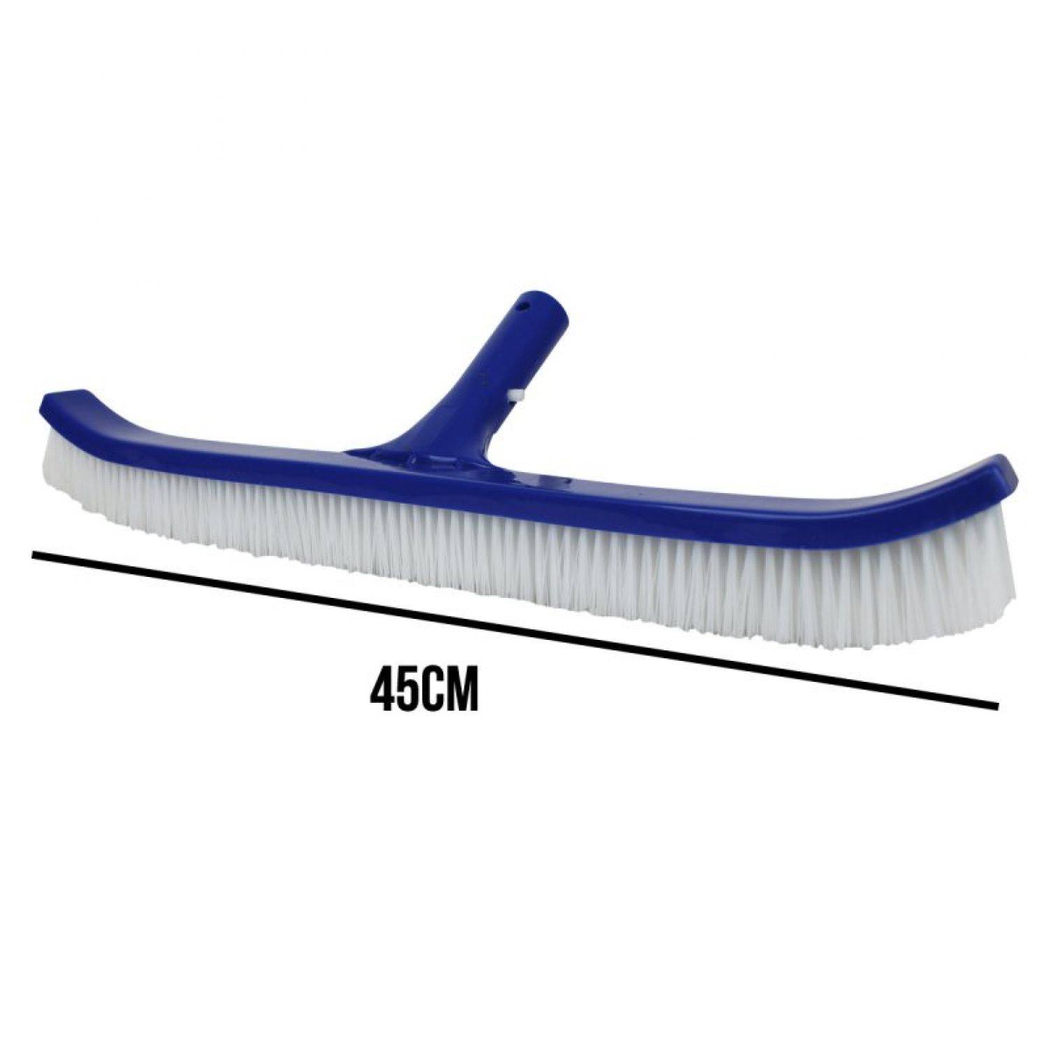 Linxor - Tête de brosse paroi 45 cm bleu pour piscine adaptable sur manche standard ou télescopique - Linxor - Image 2
