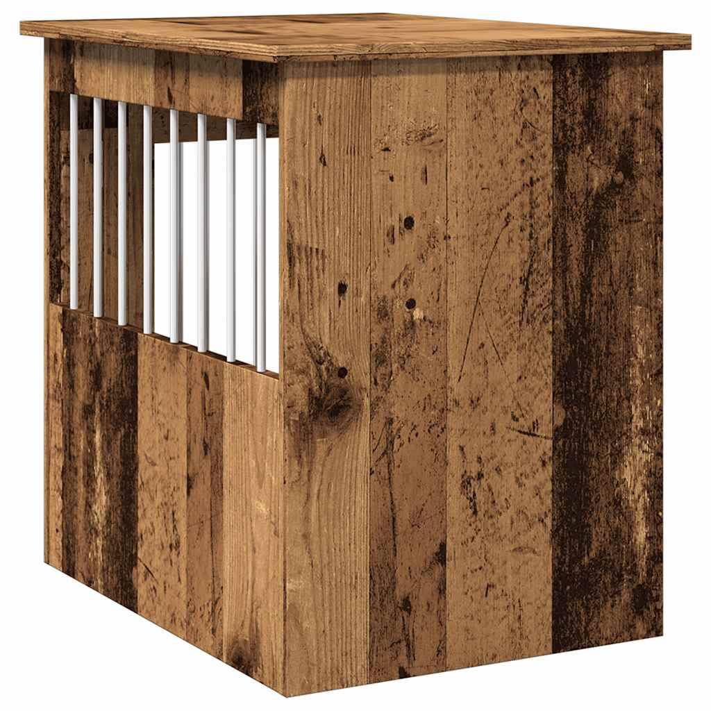 Niche plastique bois et acier marron 45 x 62 x 59 cm - Prolenta premium p353.4 - Image 7