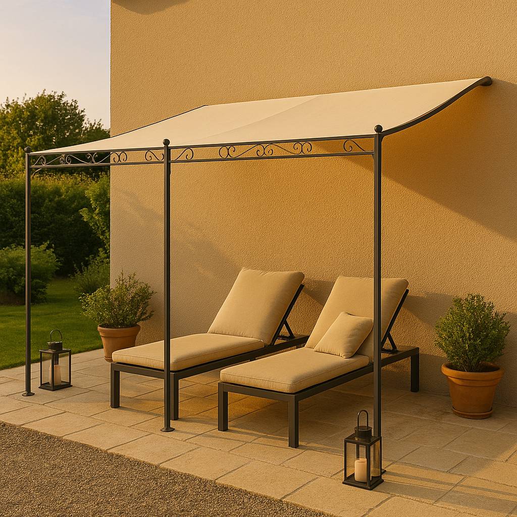 Tonnelle adossée 4 x 3 m - Image 7