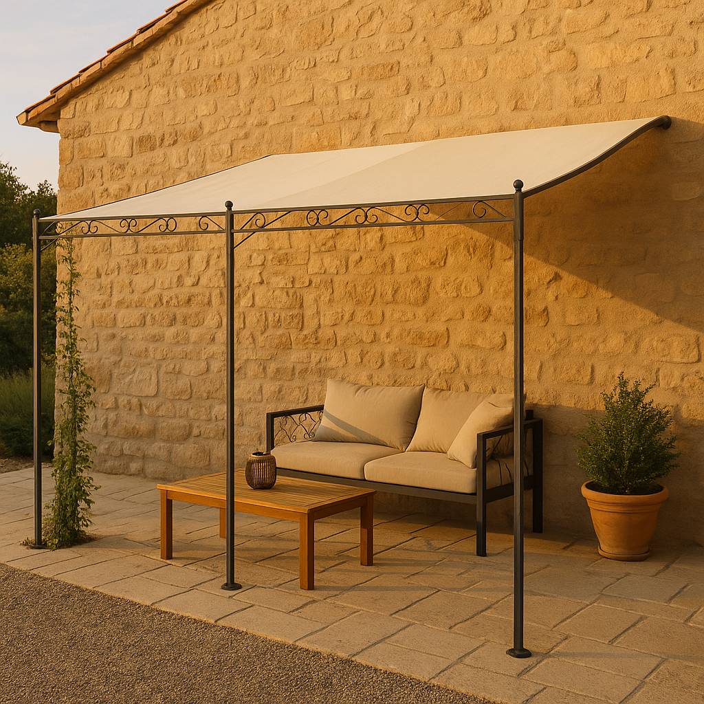 Tonnelle adossée 4 x 3 m - Image 8