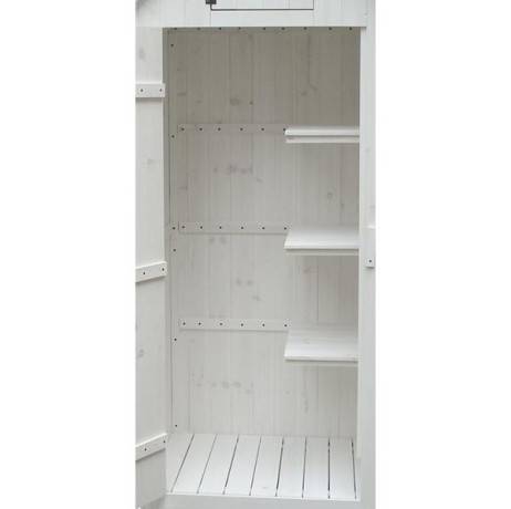 Armoire de rangement en bois bleue ou blanche - 0,28 m², Couleur Bleu - Image 8