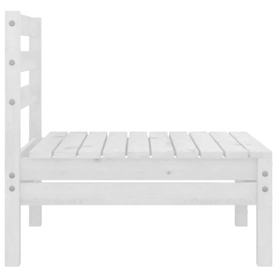 Prolenta Premium - Banc de jardin Blanc 64 X 64 cm - Prolenta Premium - Image 3