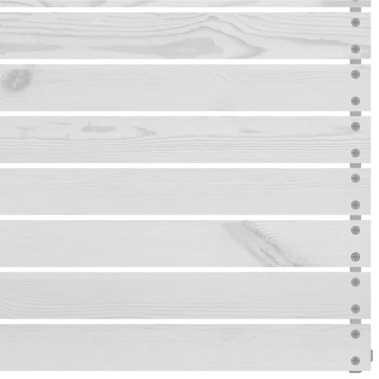 Prolenta Premium - Banc de jardin Blanc 64 X 64 cm - Prolenta Premium - Image 4