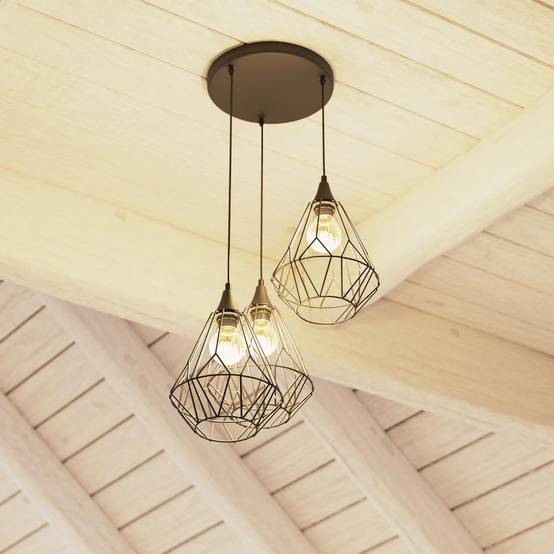 Suspension x3 métal filaire Kaore Atmosphera - Image 6