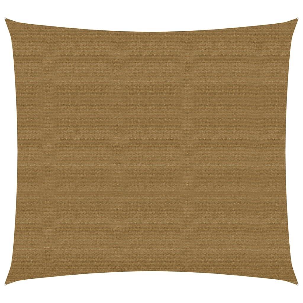 Helloshop26 - Voile d'ombrage 160 g/m² taupe 5 x 5 m PEHD - Image 1