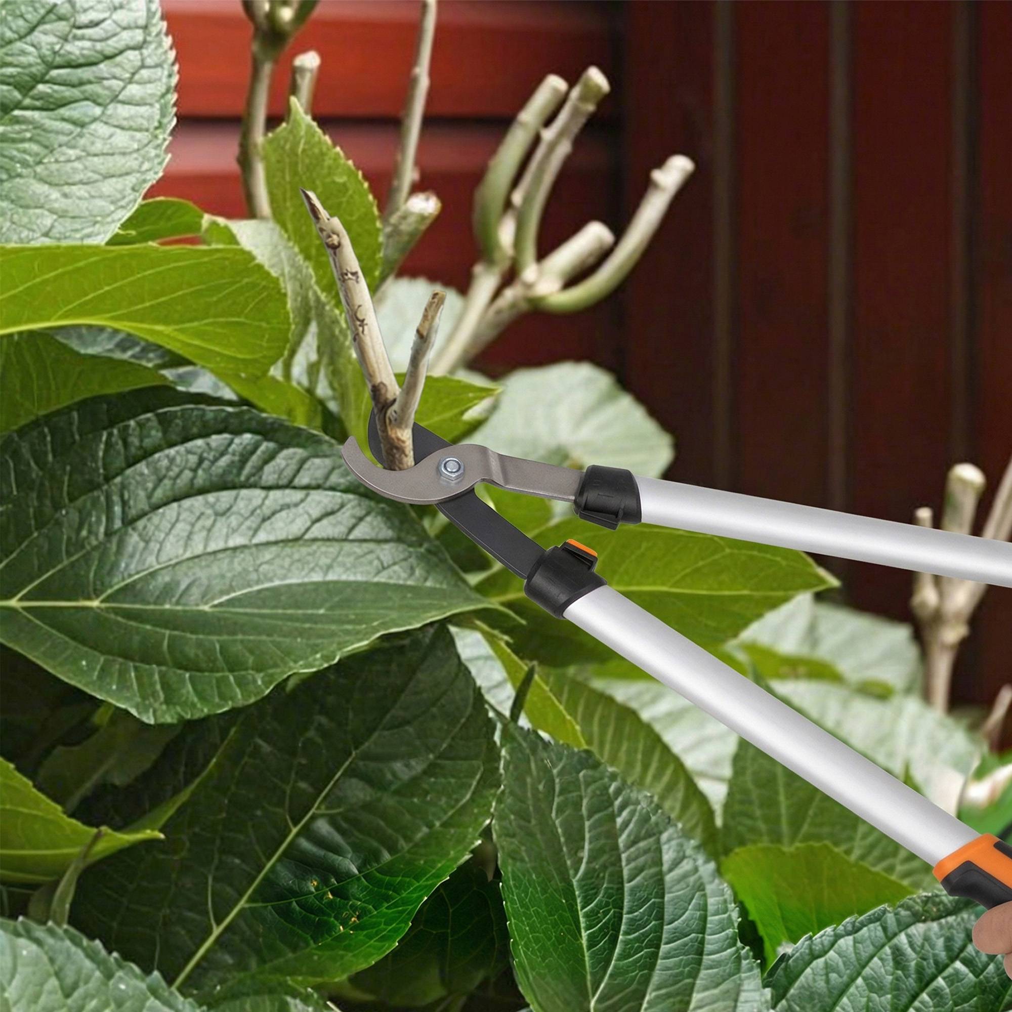 ComfortXL - Kit outils de jardin aluminium 4 pièces argent taille haies branches arbustes élagage - ComfortXL Outdoor Living - Image 10