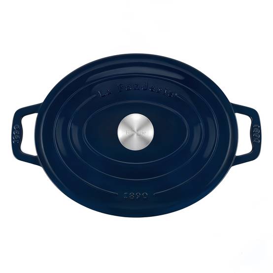 La Fonderie 1890 ALMA36 - Cocotte en fonte ovale 36cm - Image 2
