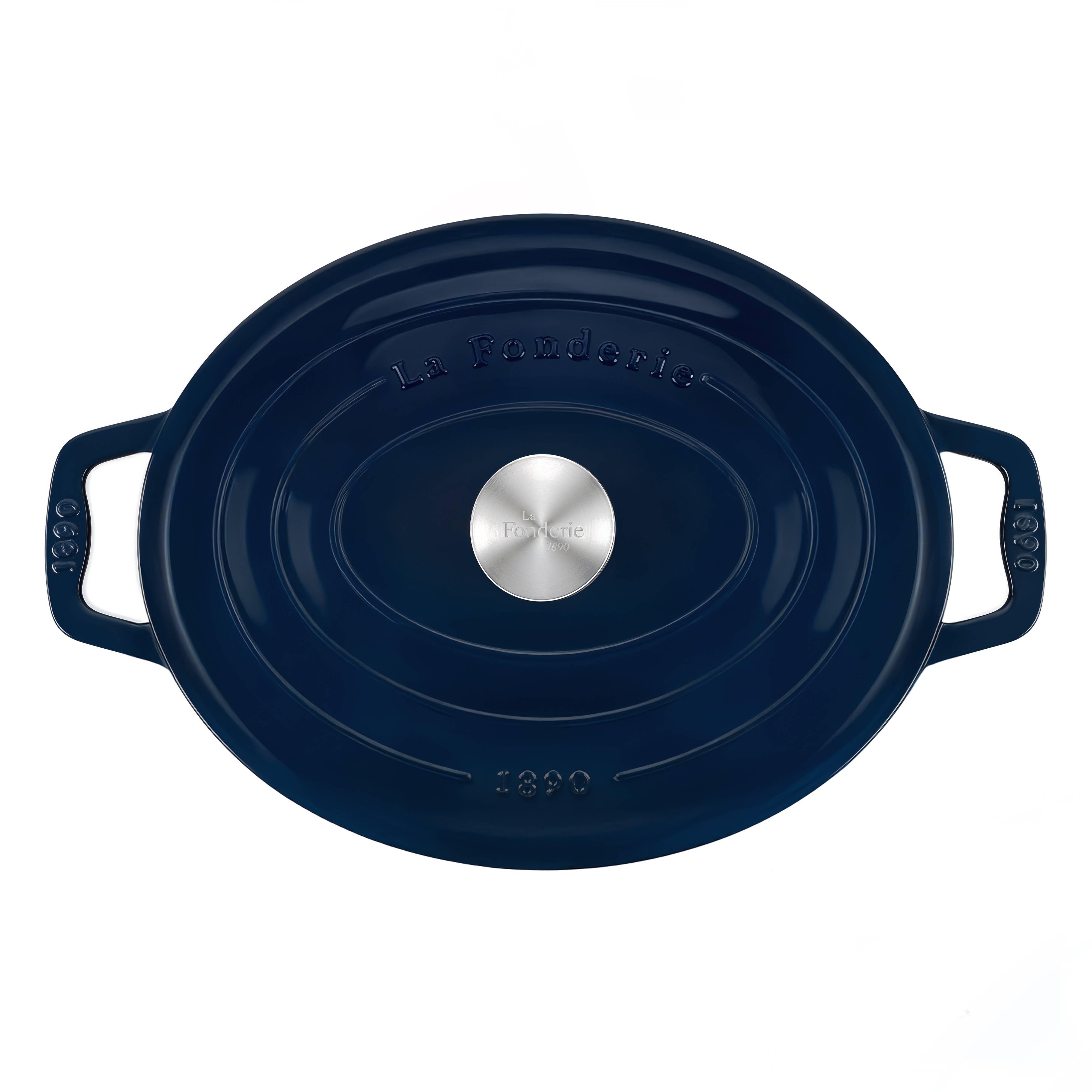 La Fonderie 1890 ALMA36 - Cocotte en fonte ovale 36cm - Image 2
