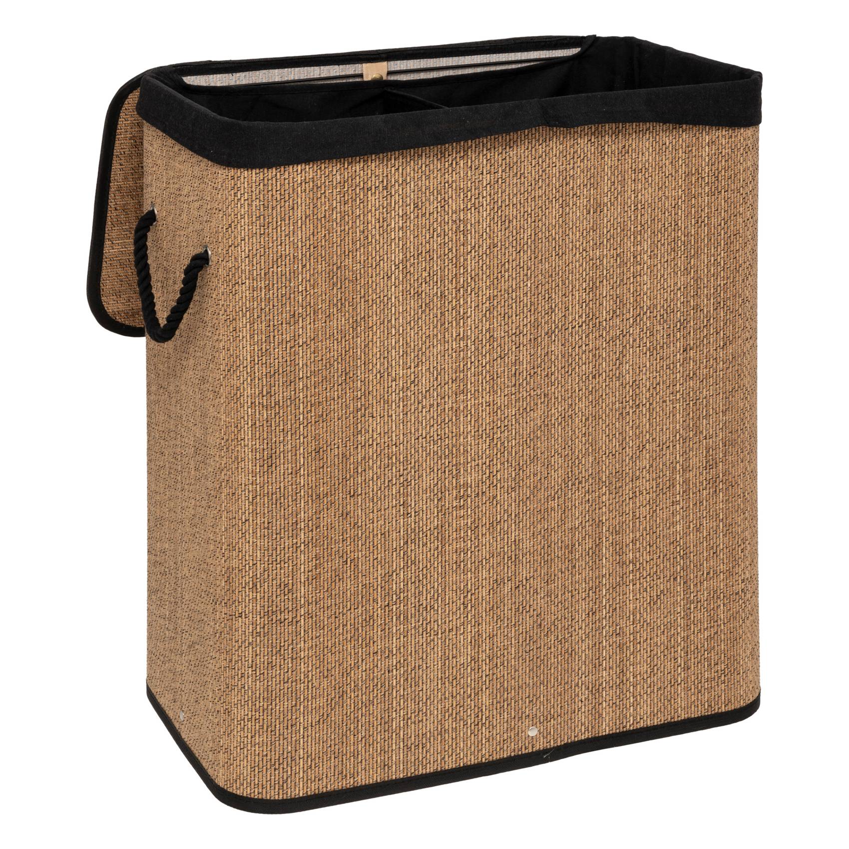 Panier à linge bambou 100 L - Five Simply Smart - Bambou - Beige - Image 2