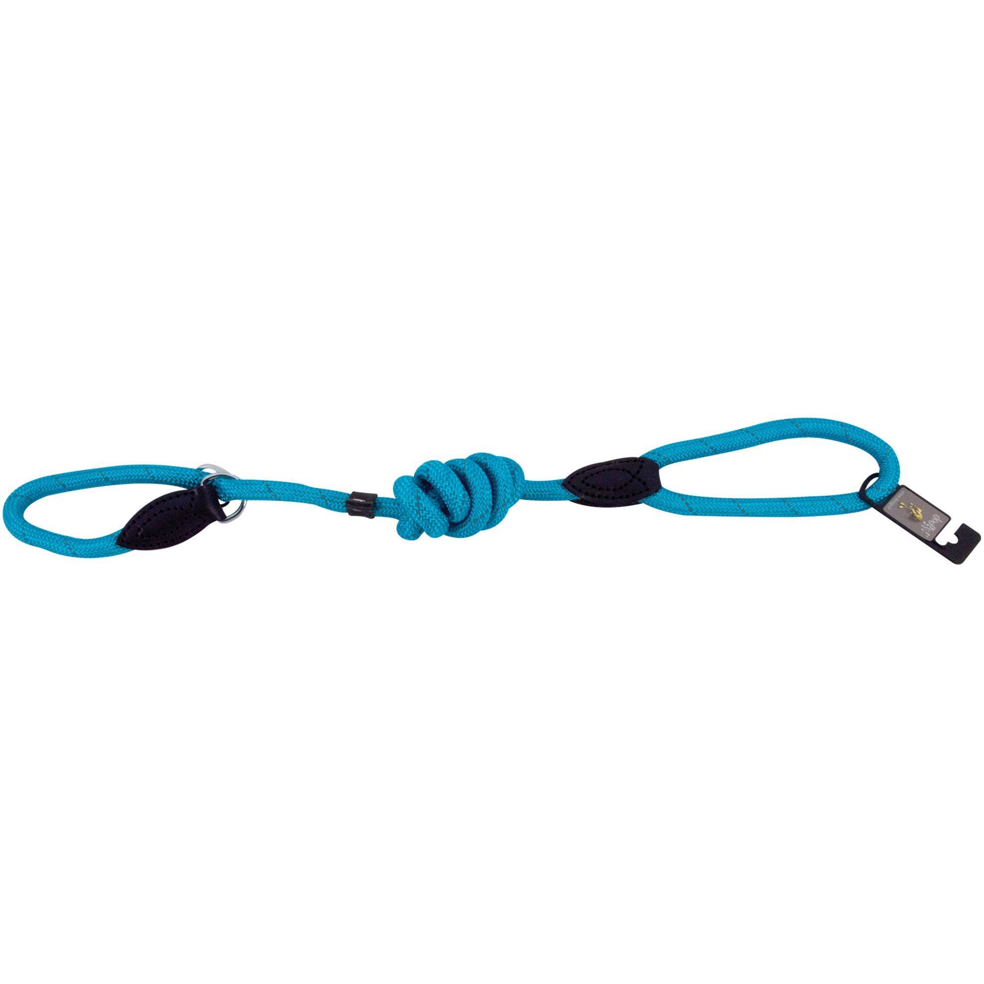 Laisse-lasso réfléchissante Run Around turquoise Taille : T1 DOOGY CLASSIC