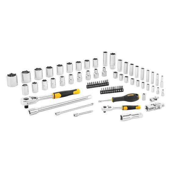 stanley - Coffret de douilles ¼’’ + ½’’ - STANLEY - STMT82831- jeu de 72pcs Stanley - Image 2