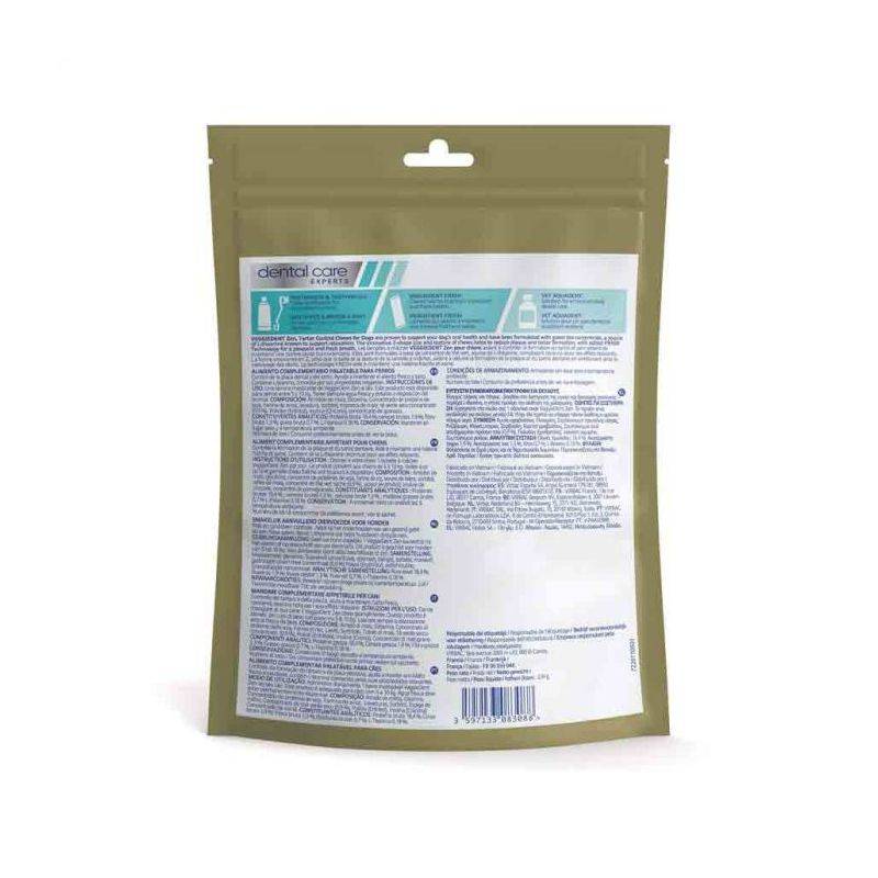 Friandises dentaire chiens de - 10kg - VEGGIEDENT ZEN S 15 lamelles - Image 2