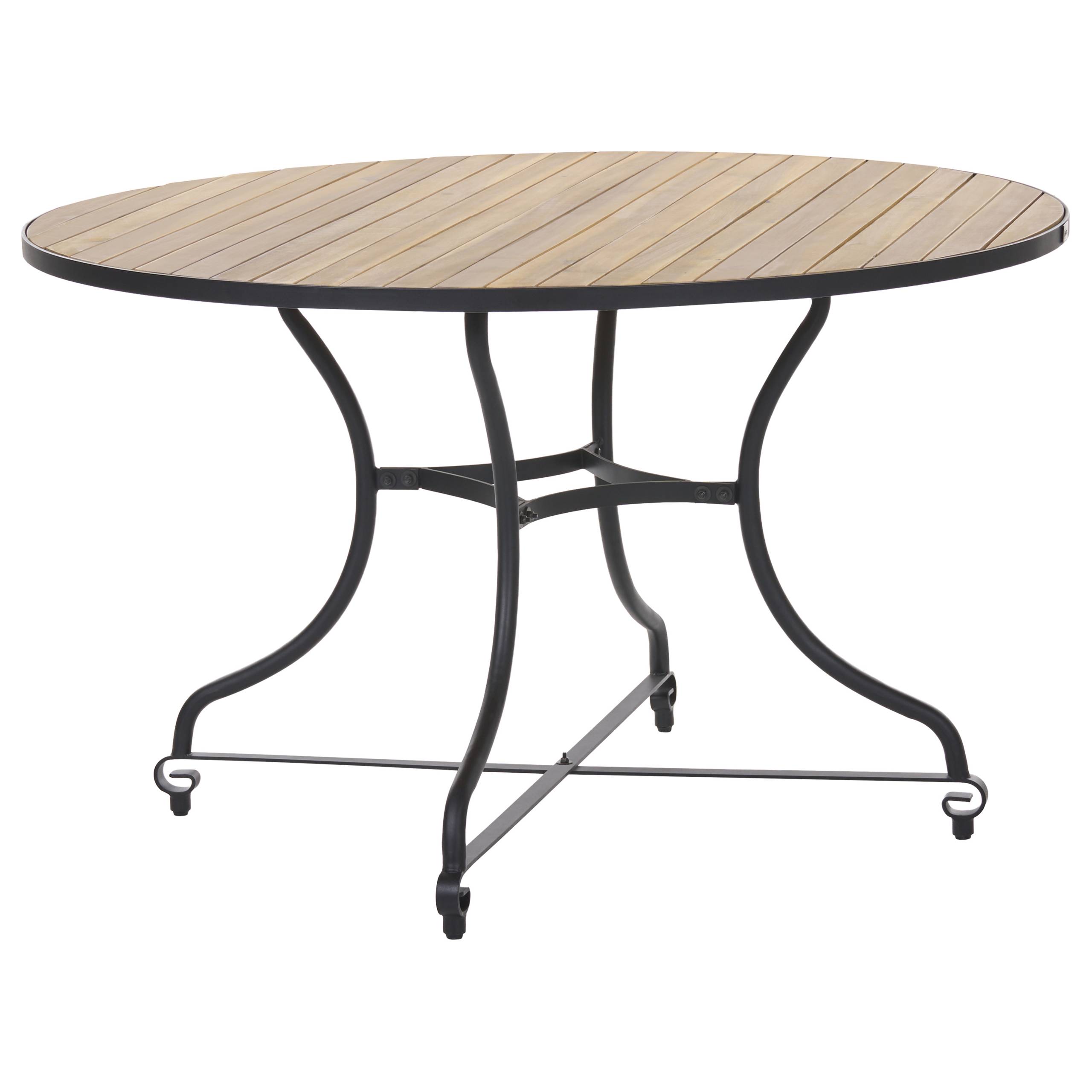 Beliani - Table de repas, 4 Personnes Acacia Marron clair LASCARI - Beliani - Image 2