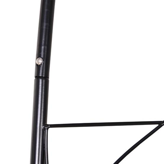 Arche de jardin métal noirs 114 x 30 x 230 cm - PANGIVO - Image 9