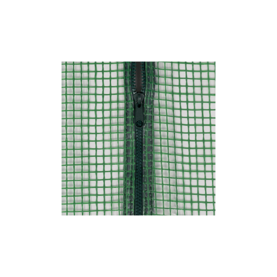 Bâche de rechange 130 gr/m² pour serre 12m² verte ZEBRA - Image 4