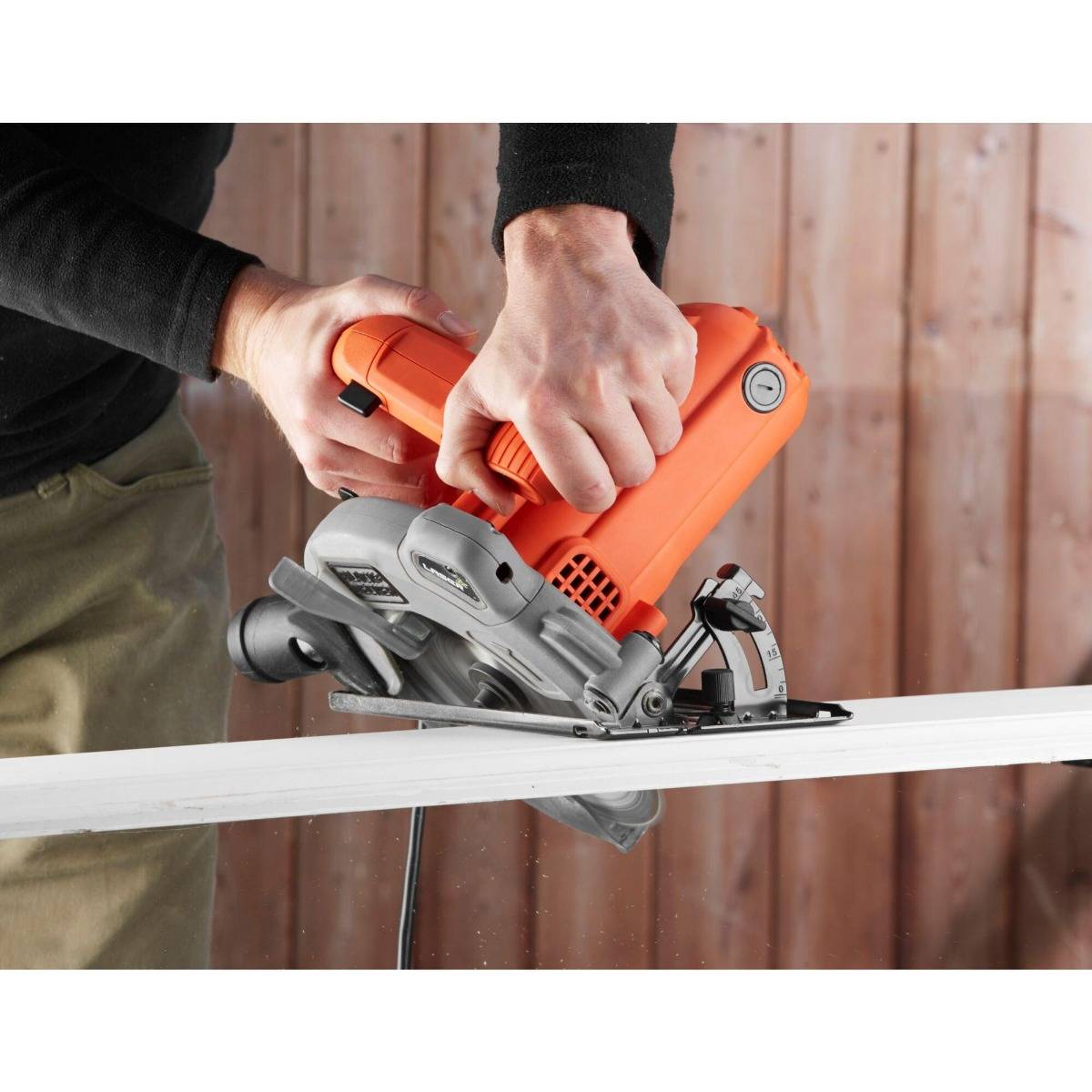 Scie circulaire filaire 1250 W Ø 190 mm - BLACK+DECKER - avec 2 lames - CS1250LA-QS - Image 6