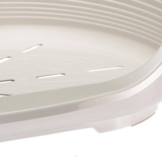 Ferplast - FERPLAST - Panier Chien - Lit pour Chien en Plastique Medium - 100% Plastique Recyclé - Lit pou Chat Lavable - Respirant Antidérapant - Siesta - Image 7