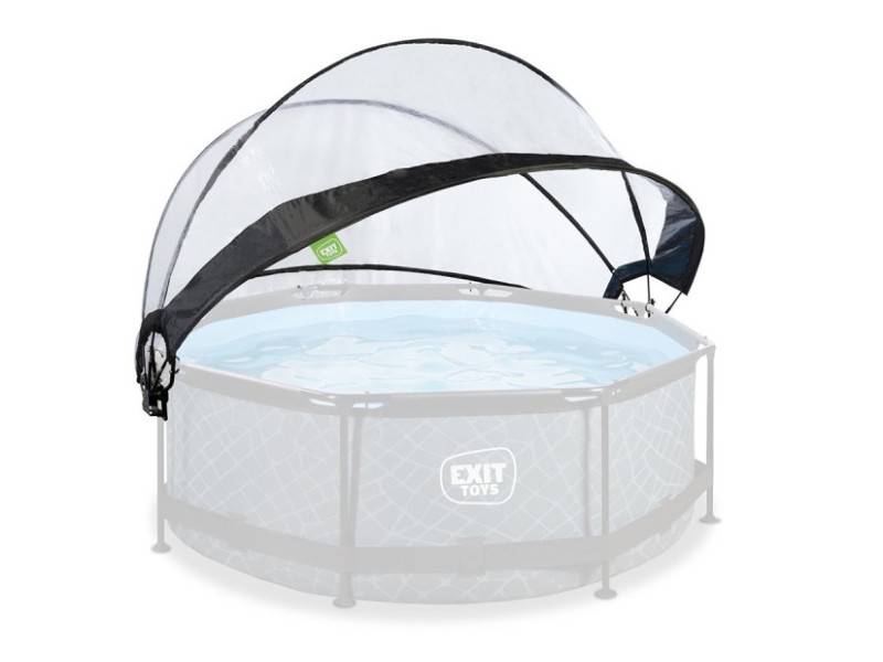 Exit Toys - Dôme pour piscine tubulaire ronde de Ø 2,40 à 2,55 m - Exit Toys - Image 2