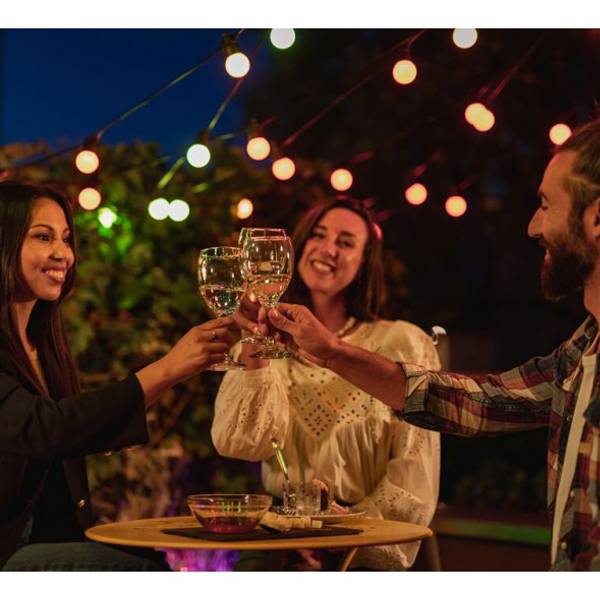 Guirlande guinguette connectéee IP44 20m 40 LEDS RGB TWINKLY FESTOON - Image 5