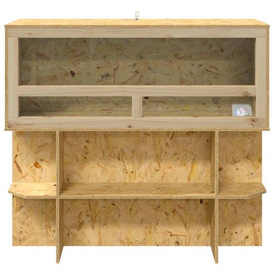 Vidaxl - Terrarium Marron 100 x 40 x 90 cm OSB vidaXL 3397894 - Image 9