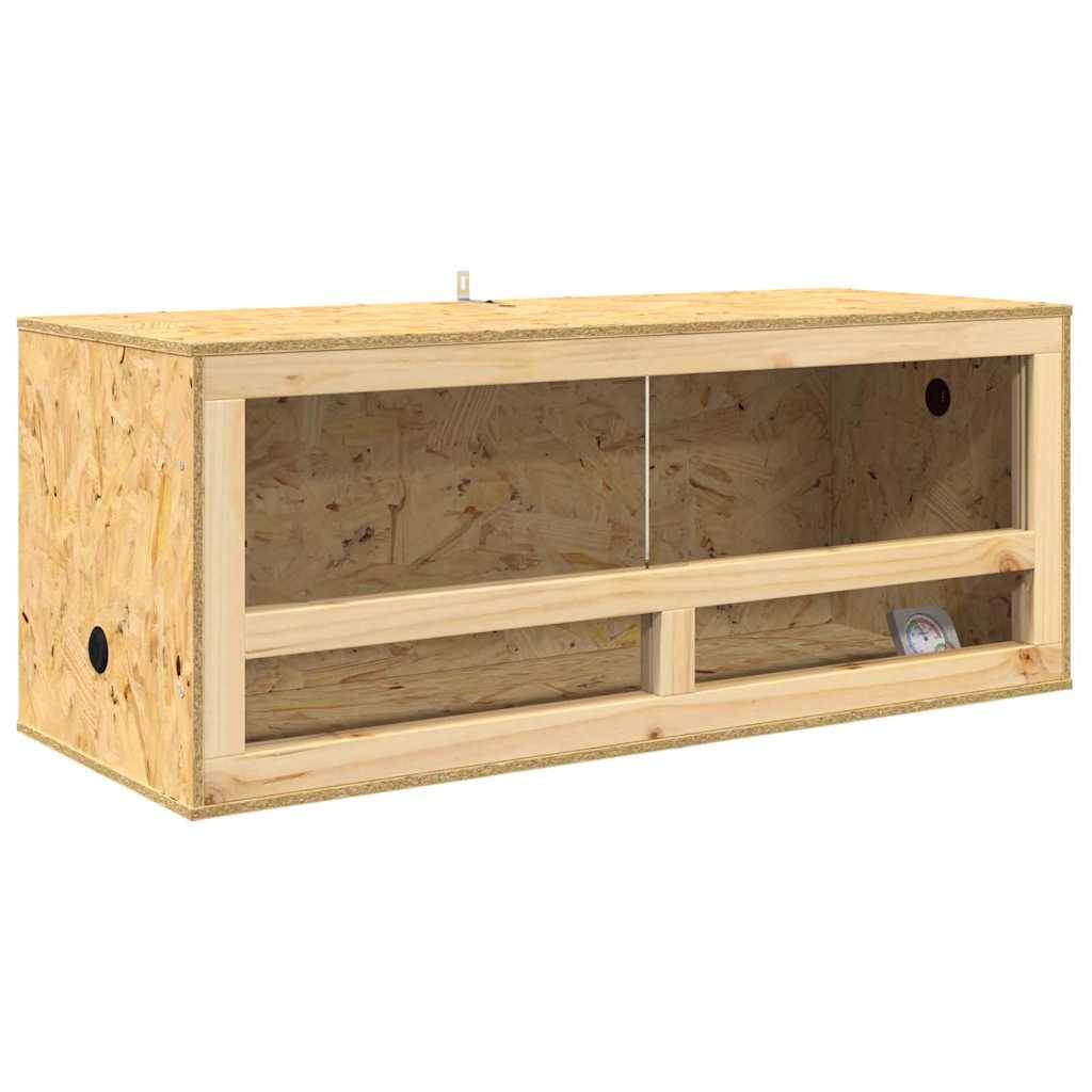 Vidaxl - Terrarium Marron 100 x 40 x 90 cm OSB vidaXL 3397894 - Image 6