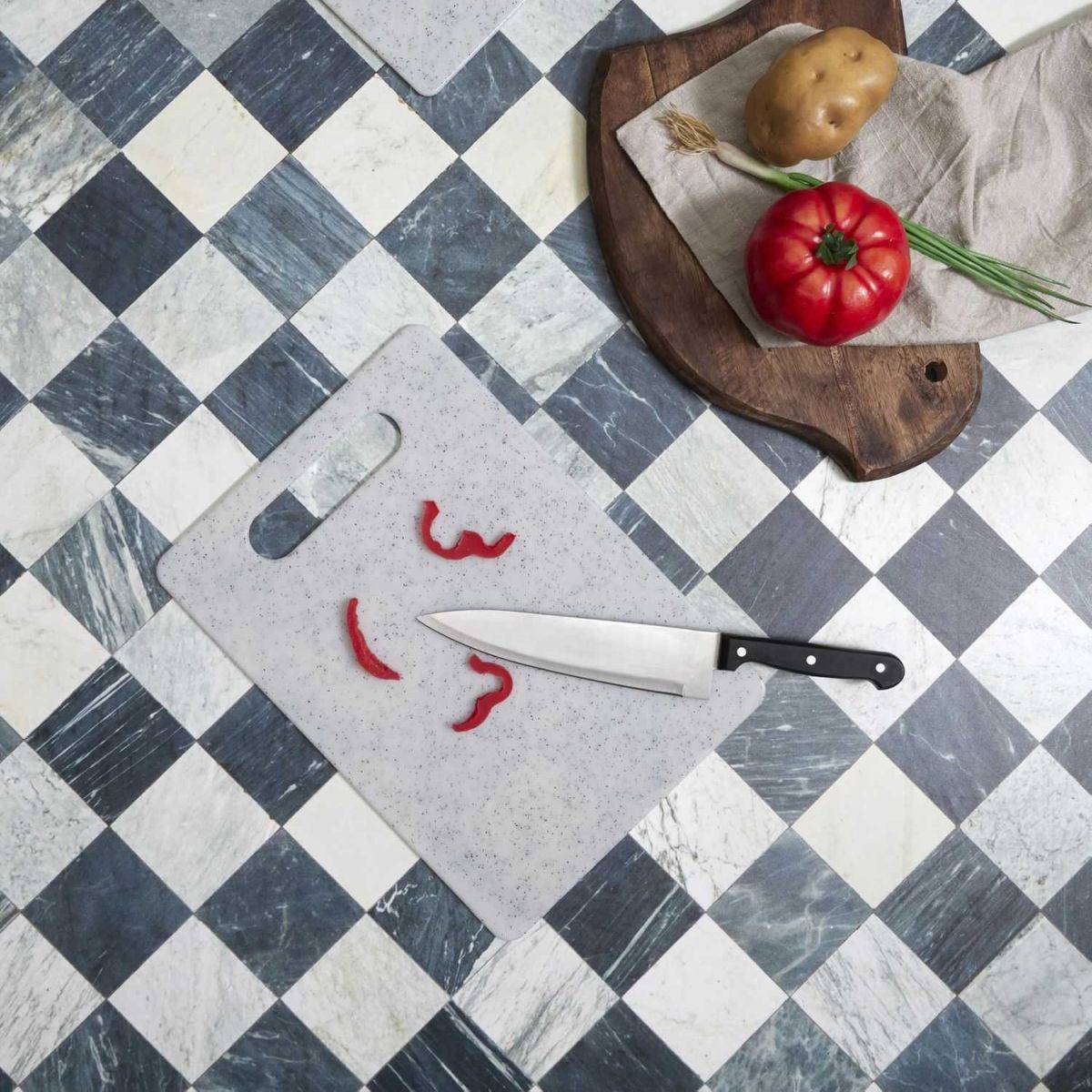 Cook Concept - Planche à Découper "Moucheté" 37cm Gris - Image 3