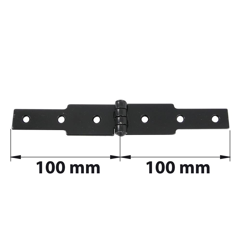 Afbat - Charnière à congé acier pour volets battants, L.30 x l.100 mm