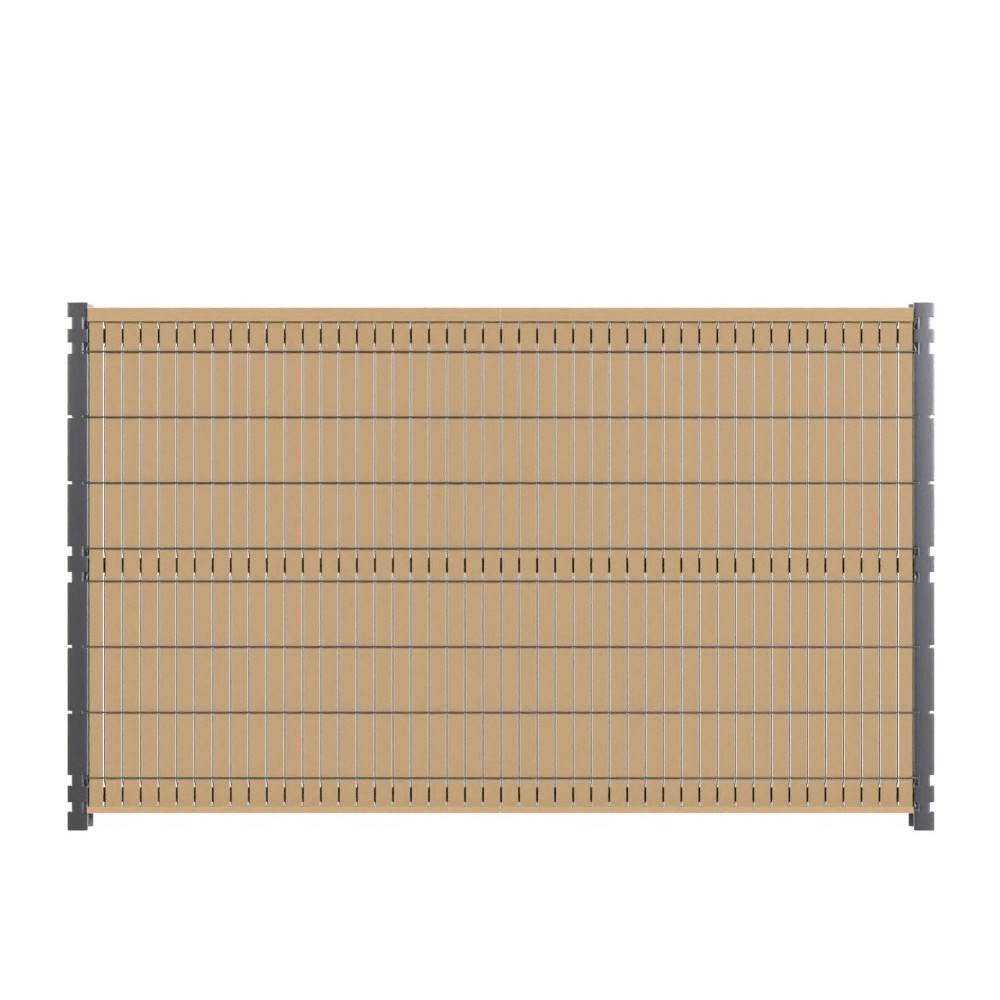 Decklinea - Kit Occultation Composite - L2,5 x H1,53m - Couleur : Beige - Haute Resistance - Occultant Pour Grillage Rigide - Image 3