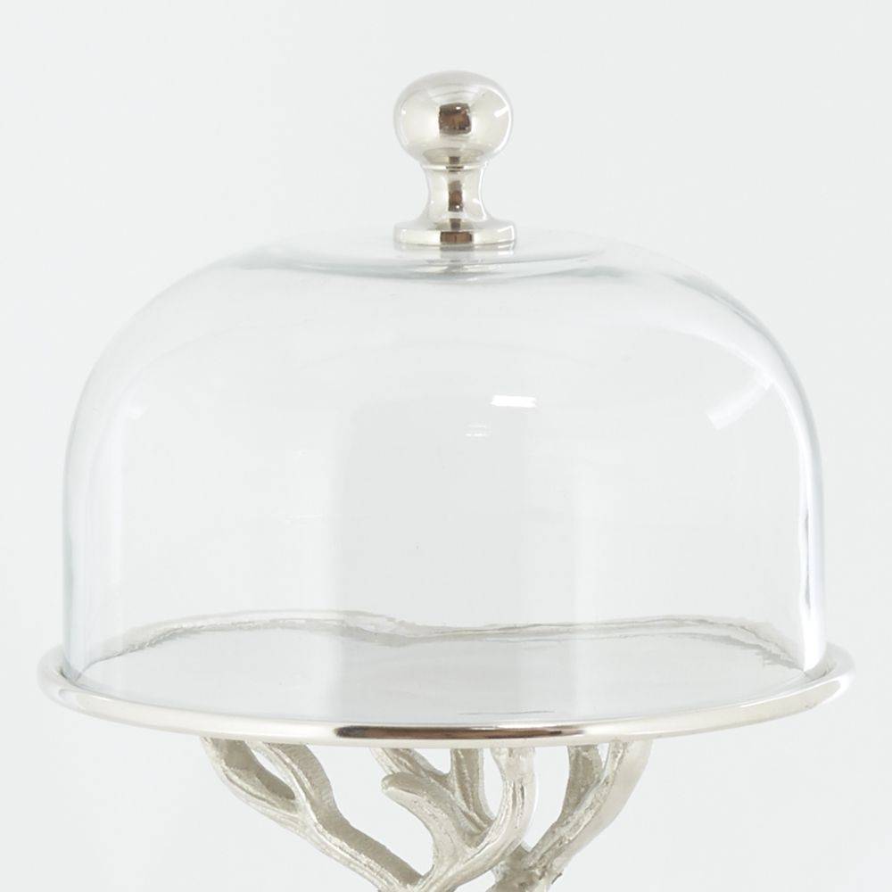 Aubry Gaspard - Cloche en verre sur support aluminium Cerf - Image 4