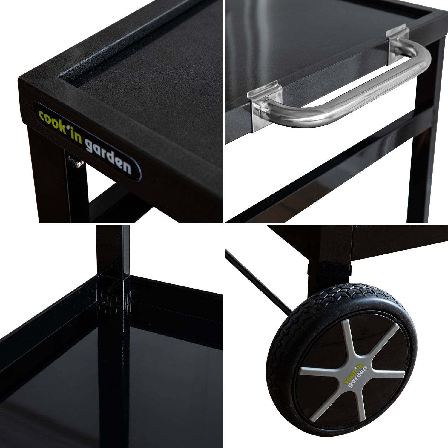 Cook in Garden - Desserte clipsable pour plancha COBAN - COOK'IN GARDEN - Image 2
