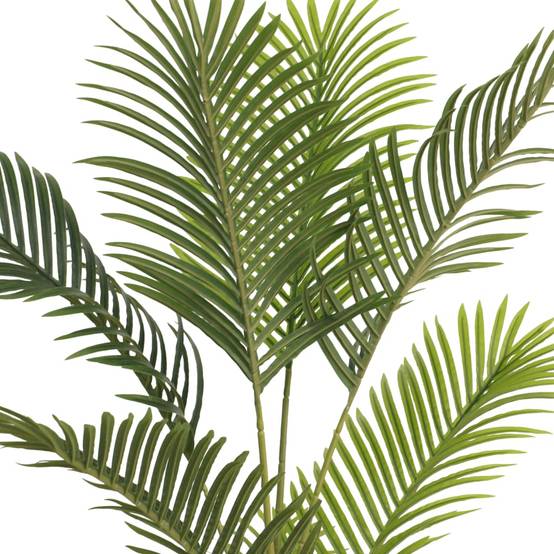 Palmier artificiel polypropylène vert 75 x 75 x 120 cm, poids:3.38kg - PANGIVO - Image 3