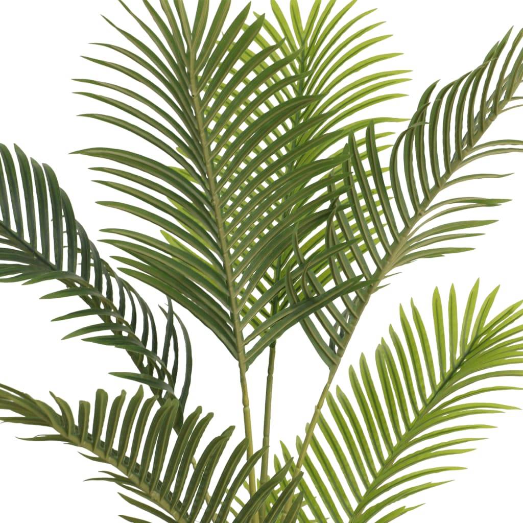 Palmier artificiel polypropylène vert 75 x 75 x 120 cm, poids:3.38kg - PANGIVO - Image 3