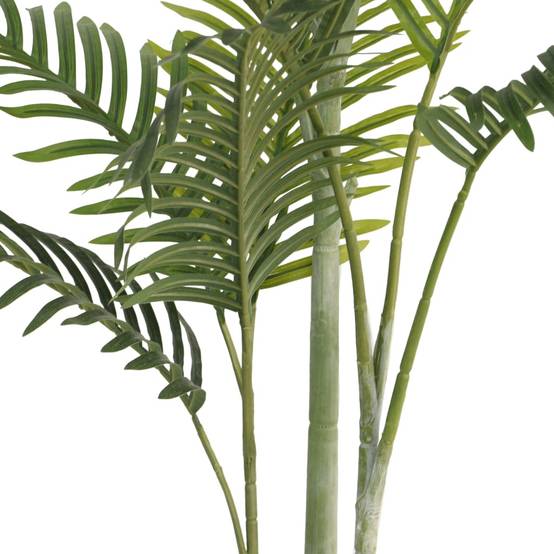 Palmier artificiel polypropylène vert 75 x 75 x 120 cm, poids:3.38kg - PANGIVO - Image 2