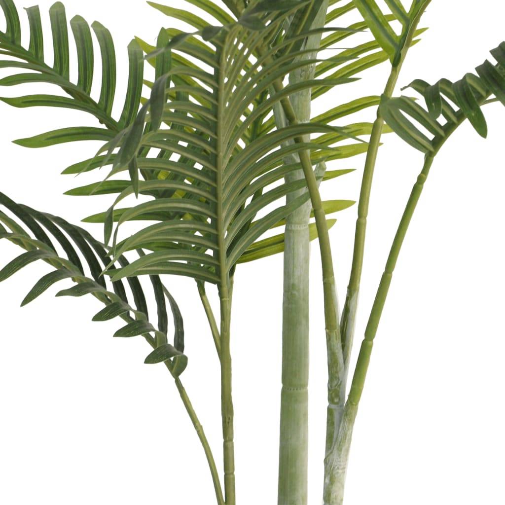 Palmier artificiel polypropylène vert 75 x 75 x 120 cm, poids:3.38kg - PANGIVO - Image 2