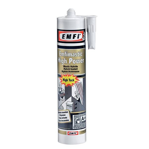 Mastic Hybride Polymere HIGH POWER Cartouche de 290ML Blanc ...