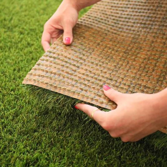 Decoweb - Gazon synthétique Nature Up, 55 mm, 2m x 23m - Decoweb - Image 6